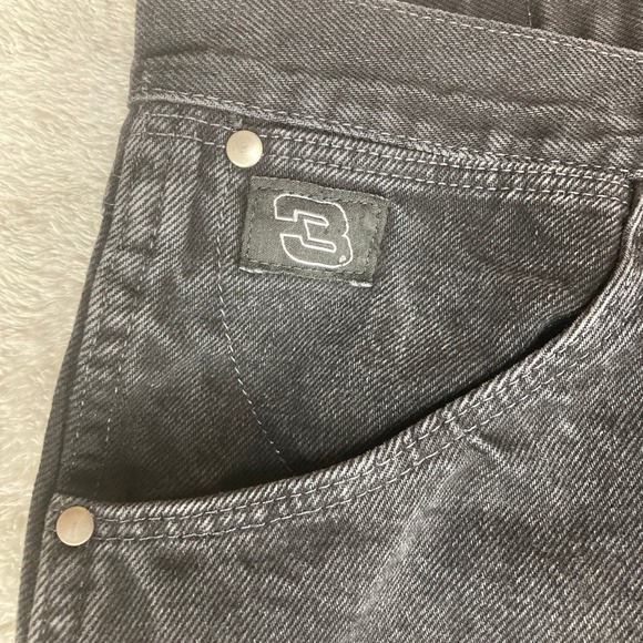 Vintage Wrangler Dale Earnhardt 3 Jeans Black Wash Denim Mens 36x29 - Picture 3 of 15